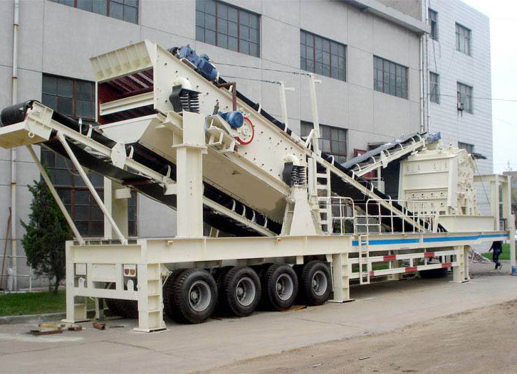 輪胎反擊破移動(dòng)破碎站